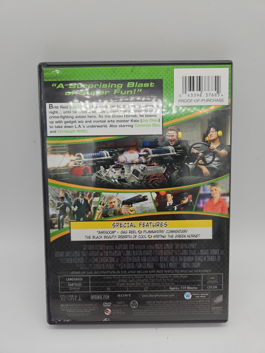 The Green Hornet (DVD, 2011) 43396376854| eBay