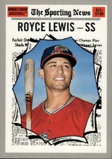 2019 Topps Heritage Minor League Royce Lewis #184 Fort Myers Miracle 13H