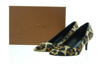 coach kitten heel pumps