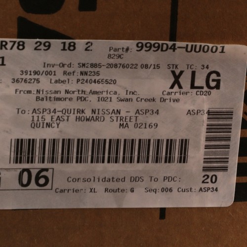 GENUINE 20092013 NISSAN ALTIMA COUPE SUNROOF MOONROOF WIND DEFLECTOR