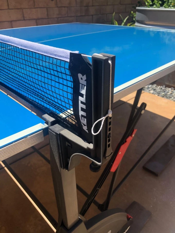Rede de náilon para tênis de mesa Kettler interna/externa, NOVA - Imagem 2 de 4