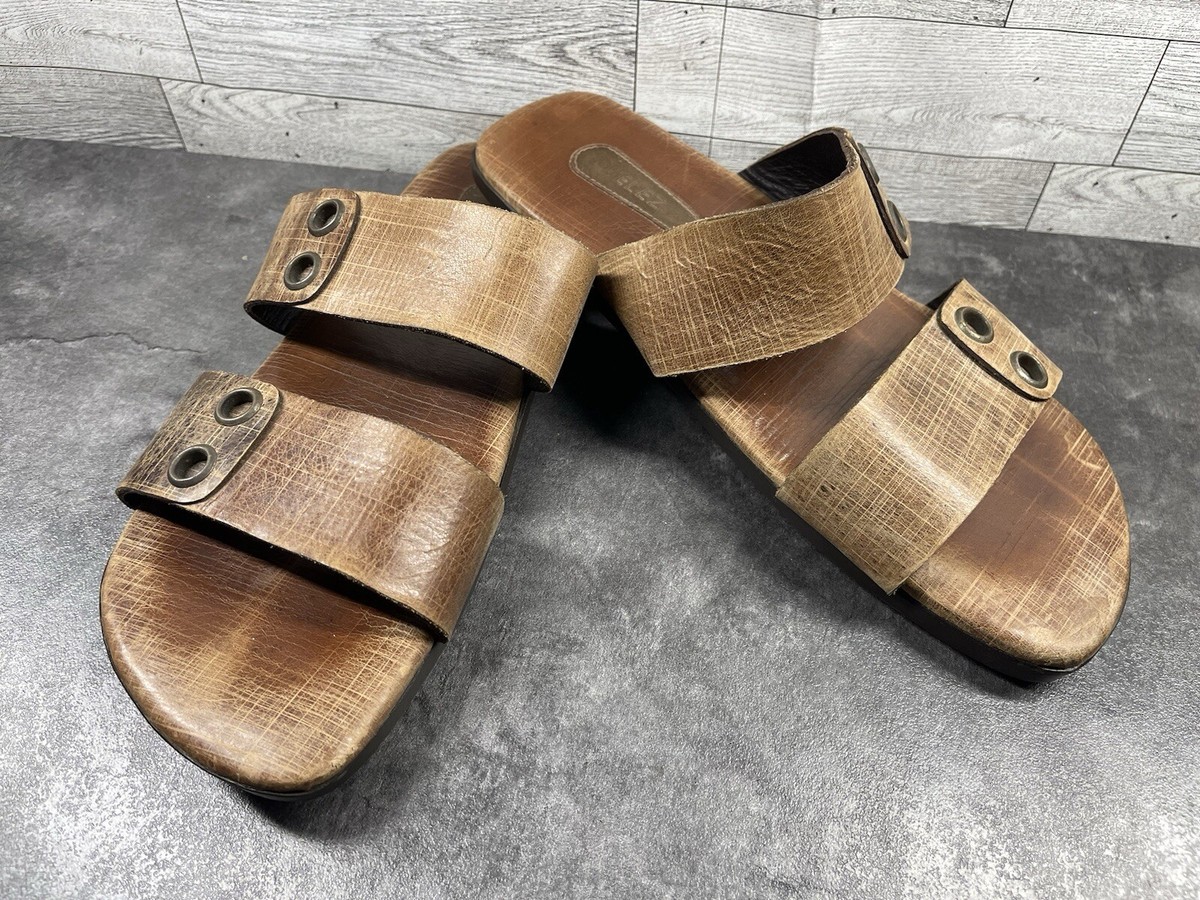 Velez Brown and Black Sandals for men size 43 made in Colombia MEN main image 3