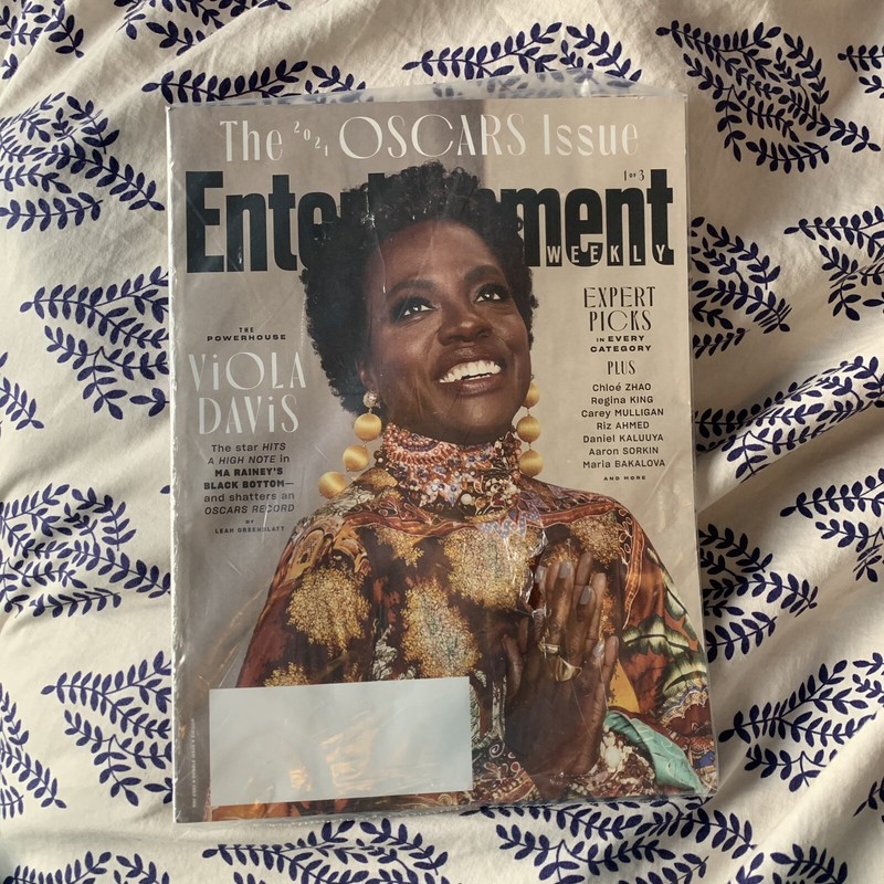 NEW IN PLASTIC Entertainment Weekly May 2021 Oscars Edition Magazine Viola Davis