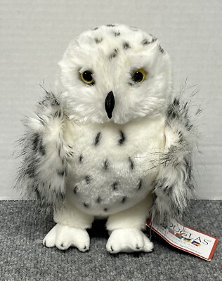 Douglas Snowy White Owl 8'' Plush Stuffed Animal