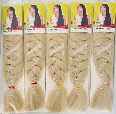 5 Paket x-pression braids Kombination  #613