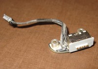 Macbook Pro 15 Unibody Mid 2010 2.66 Ghz Mid 10 Magsafe Ac Dc Power Jack Socket Macbook Pro 15 Unibody Mid 2010 2.66 Ghz Mid 10 Magsafe Ac Dc Power Jack Socket