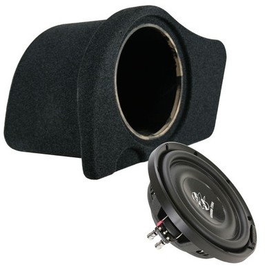 Subwoofer für Audi A6 C8 Limousine | Ground Zero GZRW 250-D2 FLAT Bass + Gehäuse