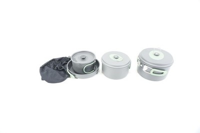 Bo-Camp Explorer Kochset, 4-teilig Kochgeschirr Camping Outdoor