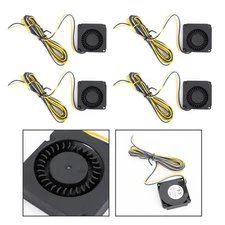 4PC 3D Printer Extruder Cooling Radial Turbo Blower Fan 12V 4010MM 40MM For CR10