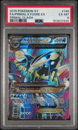 Primal Kyogre-EX graded PSA 6 for sale on eBay