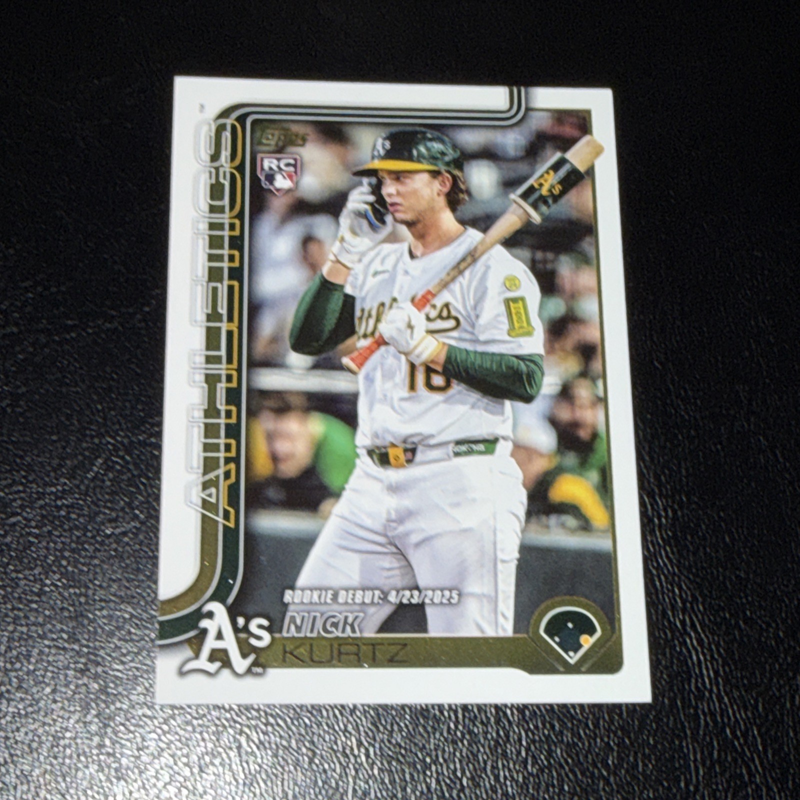 2025 Topps Update Nick Kurtz Golden Mirror!!! US197 SSP ROY 🏆 ⚾️ 🔥