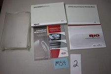 Kia Rio Owner's Manual 2106 Set Book 16 Free Shipping OM834