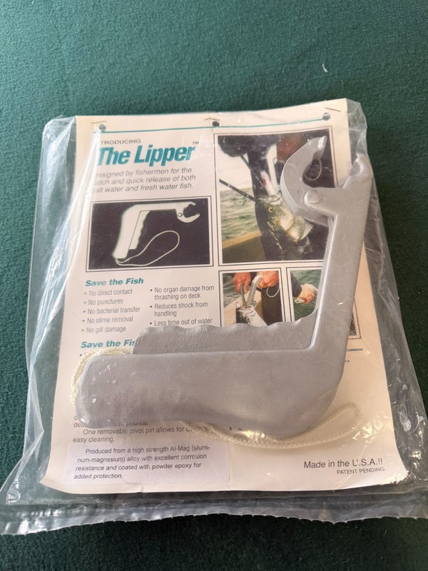 "The Lipper" Aluminum Fish Lip Gripper Tool - Wheelhouse Products, Made in USA