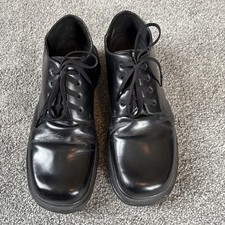 Dr Martens Made In England Vintage Square Toe Oxford Black US11 Rare