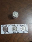 2025 P Brilliant Uncirculated Kennedy Half Dollars # 11, 12 & 13 Lot Of 3