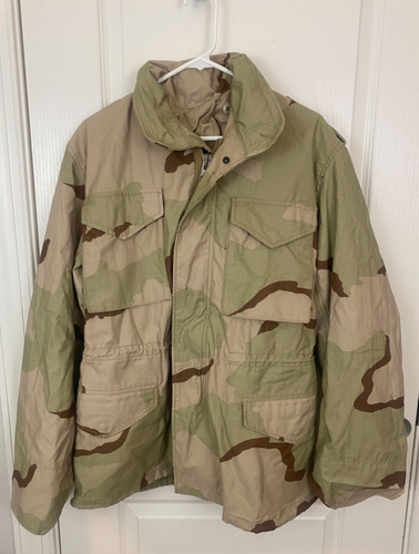 Desert Camo Coat Cold Weather Mens Small Field Class 4 Military Punk ...