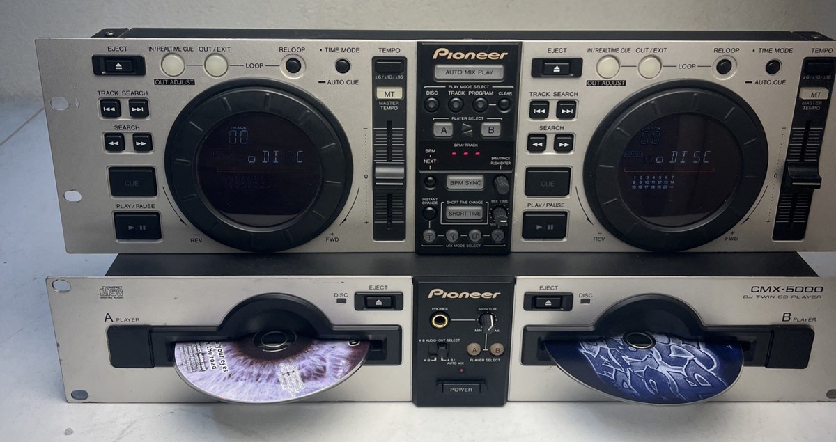 Pioneer Remote Controller CU-V160 & Dual DJ Twin CD Players Deck