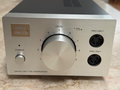 STAX SRM-323A Driver Unit for Earspeakers w/ Cable