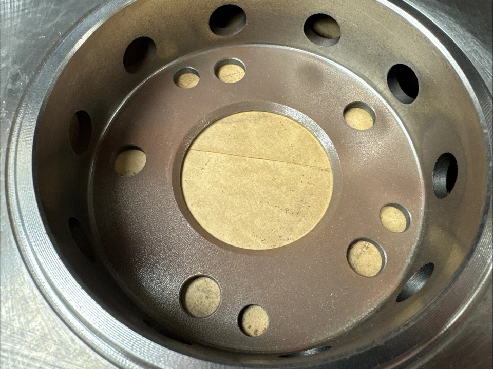 2 BALO BRAKE DISCS #02075 FITS MERCEDES NEW FITS 1984-1989 MERCEDES 190E 190D - Image 3 of 4