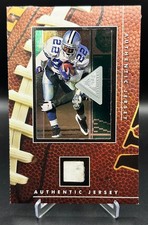 Emmitt Smith RARE Upper Deck True Champions Authentic Jersey/Card Vintage Sports