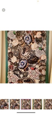 Unique, one-of-a-kind piece of handmade art, featuring time Pieces Watches