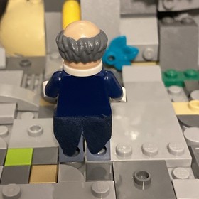 Lego ALFRED PENNYWORTH Batman Movie Minifigure Of Set 70909 Super Heroes B7 9