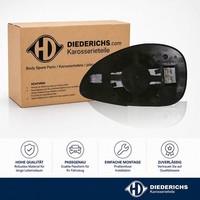 Spiegelglas Aussenspiegel Links Diederichs 4072027 FÜR CitroËN Aussenspiegelglas