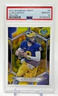 2023 Bowman U Best Football Yellow #6 JJ MCCARTHY 48/75 PSA 10