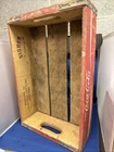 VTG OLD ENJOY COKE COCA COLA Wooden Soda Pop Crate Carrier Wood Lima Ohio