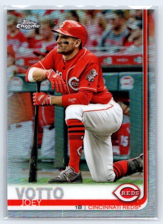 Joey Votto Topps Chrome #31 Refractor Cincinnati Reds