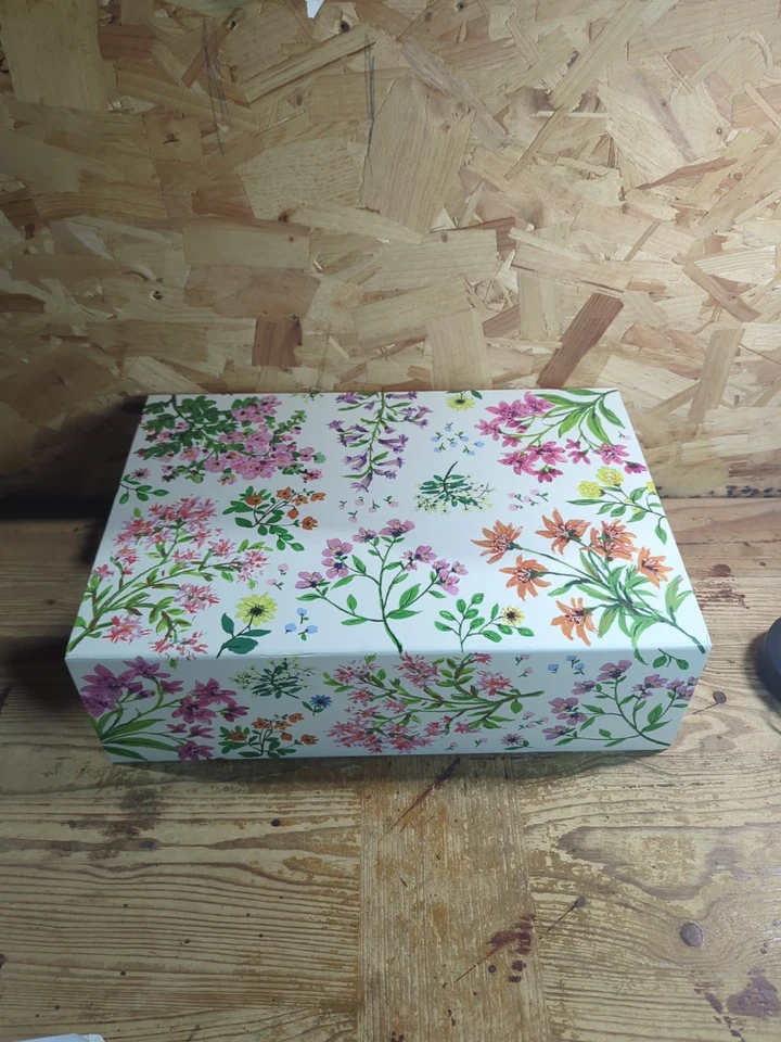 Punch Studio Floral Design Decorative Storage Box Large Keepsake Box  43 X 30 Cm - Image 4 of 4