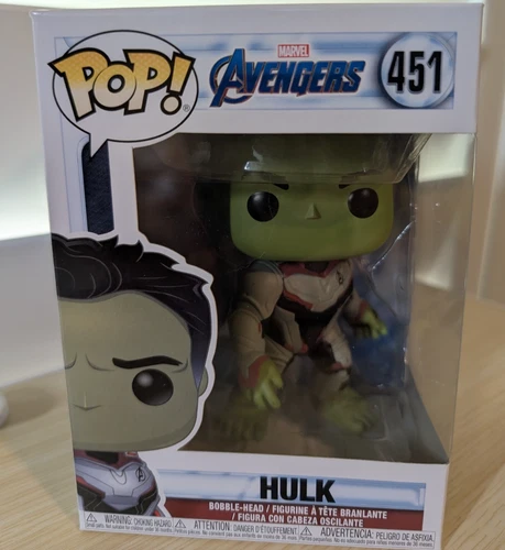 Funko Pop! Vinyl: Marvel - Avengers End Game. Hulk # 451 NEW