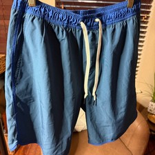 Fair Harbor Men's Blue The Anchor Swim Trunks