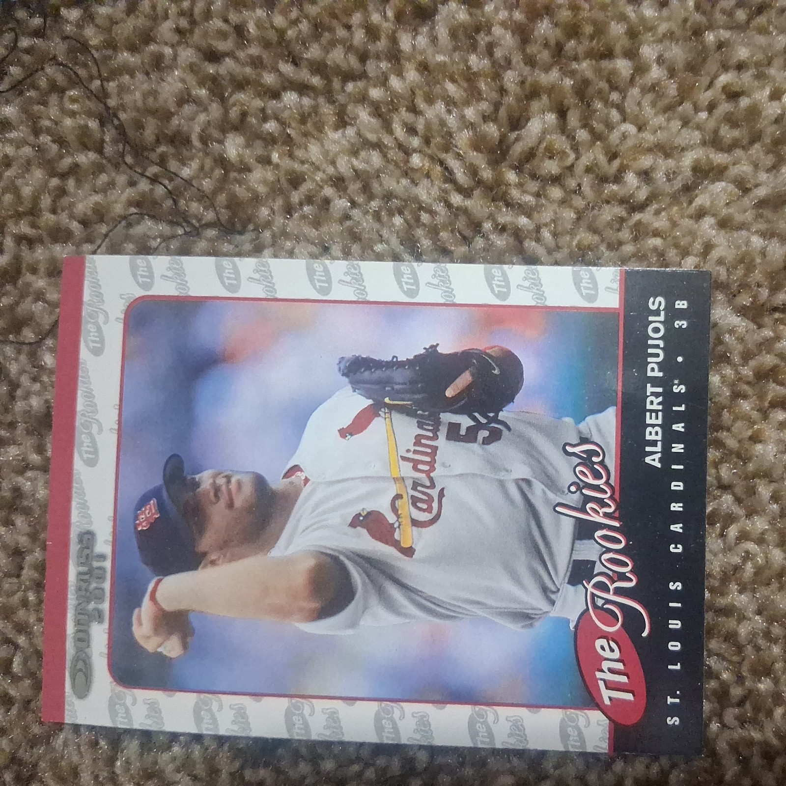 2001 Donruss The Rookies - Albert Pujols #R97 (RC)