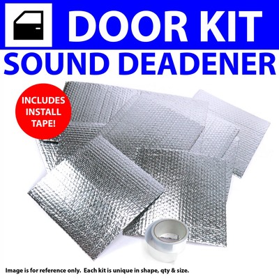 Heat & Sound Deadener JP Liberty 2002 - 2012 2 Door Kit + Seam Tape 3420Cm2 