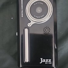 Jazz DV152 Digital Camcorder Black 4x Digital Zoom LCD Built-in Mic USB SD