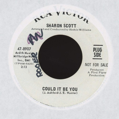 #ad Sharon Scott Could It Be You on RCA Promo Northern Soul 45 $269.99