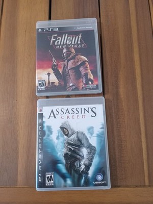 Playstation 3 Assassins Creed and Fallout New Vegas