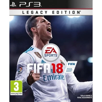 Gioco Play Station 3 - Fifa 18 Legacy Edition - Completo in italiano