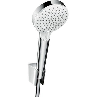 hansgrohe Crometta Vario Wannenset 26691400 125 cm, weiss-chrom, Comfortflex