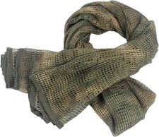 HYOUT Tactical Neck Scarves Woodland Camo Scarf Desert Medium, At-fg