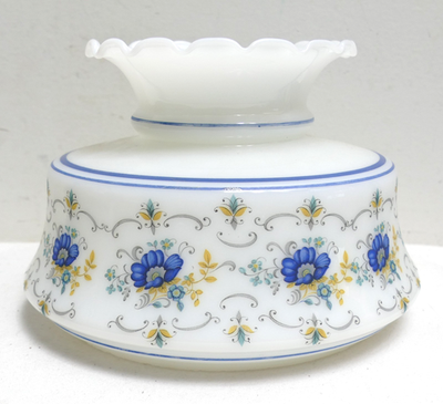 #ad Quoizel Abigail Adams Floral 7quot; Fitter Hurricane Accent Lamp Shade for AB 701A $49.95