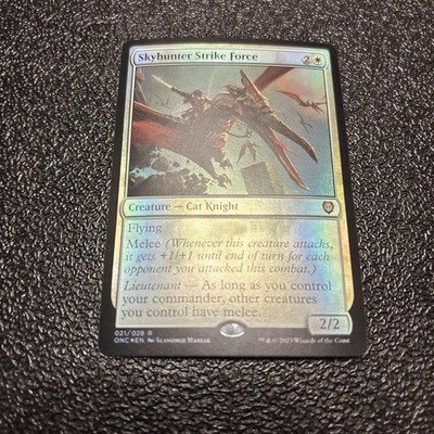 Skyhunter Strike Force - Foil - 21 - Commander: Phyrexia: All Will Be One (ONC)