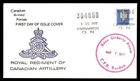 Mayfairstamps Canada FDC 1977 royal regiment of artillery First Day Cover aaz_29