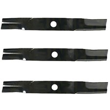 Set of 3 XHT 54" Mower Blades Fits Kubota K5619-34350 RCK54GR ZD321N