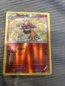 Monferno 19/114 XY - Steam Siege Reverse Holo