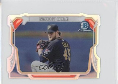 2014 Bowman Chrome Mini Chrome Die-Cut 63/150 Gerrit Cole #MC-GC o7m