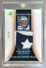 TOM BRADY 2005 Upper Deck Ultimate Collection ULTIMATE SUPER PATCH #'d /10