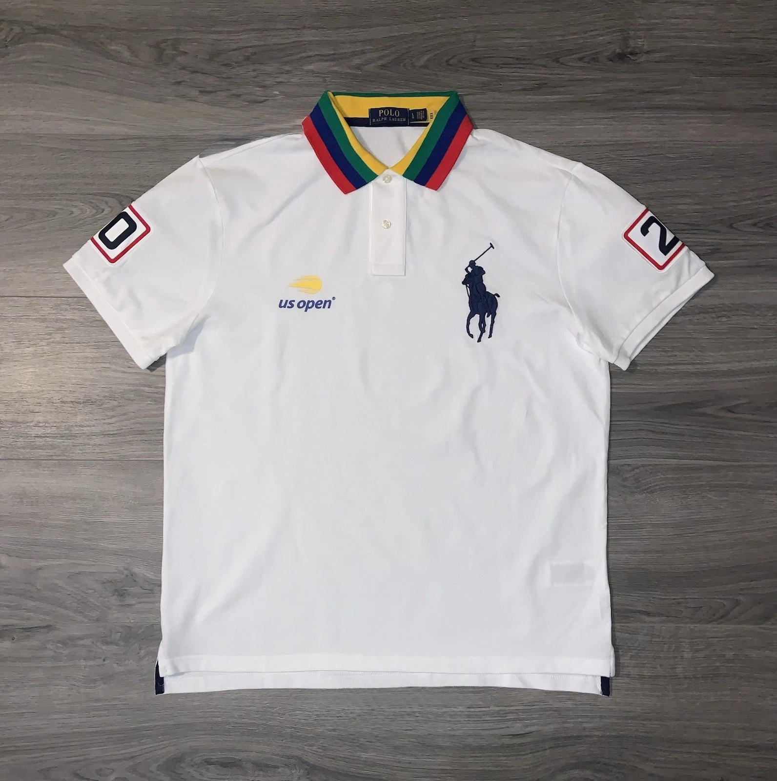 Polo Ralph Lauren Men’s Custom Slim Fit Tennis US Open 2021 Mesh Shirt Size XXL
Opens in a new windo