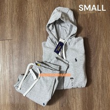 Men  s Polo Ralph Lauren Sweatsuit Set Size Small NWT Grey